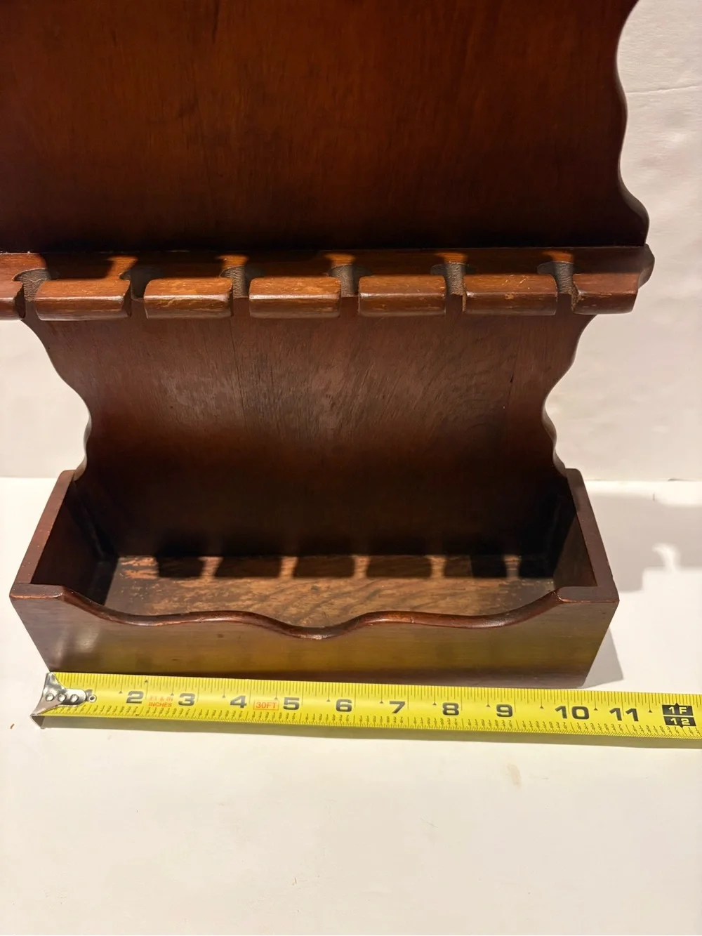 Vintage Wooden Spoon Wall Rack Cottagecore Grandmacore